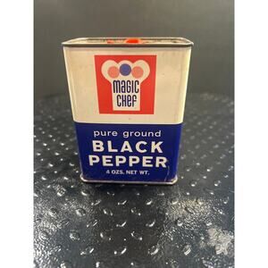 Magic Chef Black Pepper Tin